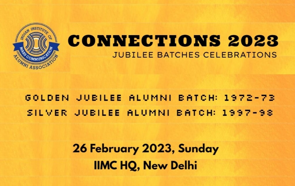 Connections 2023: Golden Jubilee (1972-73 Batch) & Silver Jubilee (1997-98 Batch) | 26 February 2023